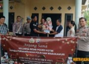 Menjelang Natal Polres Kotim Adakan  Anjangsana Dan Berikan Bansos.