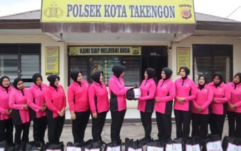 Ketua Bhayangkari Cabang Aceh Tengah Kunjungi Bhayangkari Polsek, Ingatkan Peran Istri Dukung Tugas Suami