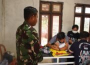 Satgas TMMD Reguler ke-127 Gelar Sunat Masal Di Kantor Kelurahan Tri Buana