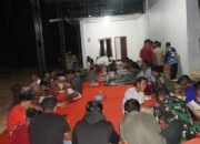 Terjalin Keakraban Dengan Warga, Satgas TMMD Reguler ke-127 Saat Makan Malam Bersama