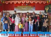 Wasev TMMD 127 Berikan Sembako Untuk Anak Stunting