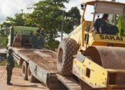 TMMD ke 127 Kodim 1015/Sampit Datangkan Alat Berat Bomag