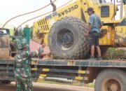 Sasaran Fisik TMMD Reguler ke-127 Kodim 1015/Sampit Selesai, Mobilisasi Alat Berat Kembali Dilakukan