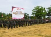 Kasdam XXII/TB Tutup TMMD Reg 127 Kodim 1015/Sampit