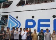 Dandim 1015/Sampit Dampingi Forkopimda Provinsi Kalimantan Tengah Pantau Arus Mudik.