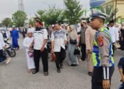 SAT LANTAS POLRES KOTIM BERIKAN PELAYANAN, PELAKSANAAN SHOLAT IDUL FITRI 1447 H/2026 M, DI MASJID SEKITAR KOTA SAMPIT