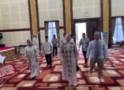 Kapolres Kotim bersama PJU polres kotim Lakukan Halal Bihalal Idul Fitri di Rumah Jabatan Forkopimda, Wujud Silaturahmi dan Kebersamaan