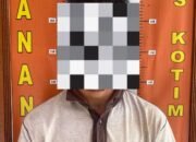Pelaku Pencurian Buah Sawit di PT SKD Diamankan Satreskrim Polres Kotim.