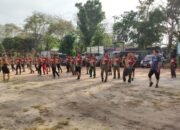 Jaga Kebugaran Prajurit, Kodim 1015/Sampit Gelar Olahraga Bersama