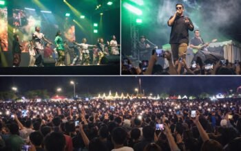 Bazar Lamandau 11 April 2026: Suasana Semakin Meriah, Penonton Antusias Rekam Momen Lewat HP