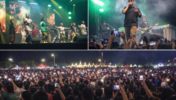 Bazar Lamandau 11 April 2026: Suasana Semakin Meriah, Penonton Antusias Rekam Momen Lewat HP