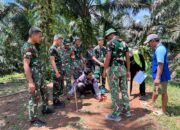 Guna Mempercepat Pembagunan Jembatan Garuda, Personil Kodim 1015/Sampit Bersama Konsultan Laksanakan Pengukuran.