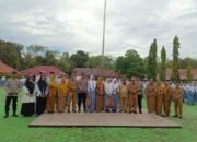 Sat Binmas Polres Kotim Jadi Pembina upacara bendera di SMAN 1 Kotabesi.