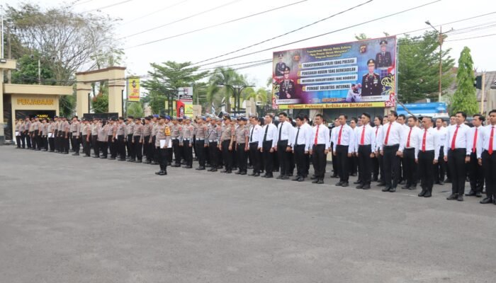 Kapolres Kotim Pimpin Apel Pagi dan Cek Pelaksanaan Apel Polsek Jajaran Melalui Zoom