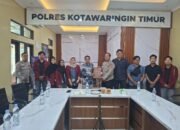 Sat Binmas Polres Kotim Menerima Kunjungan Silaturrahmi Dari Pengurus STIH Habaring Hurung Sampit.