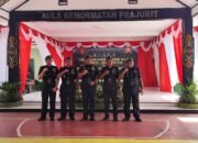 Komandan Kodim 1015/Sampit Hadiri Acara Penyerahan Jabatan dan Serah Terima Jabatan di Makorem 102/Panju Panjung