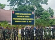 Sinergitas Penanggulangan Karhutla, Kodim 1015/Sampit Gelar Latihan Aplikasi Teritorial Sistem Blok Terpilih