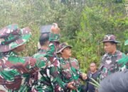 Kodim 1015/Spt Kawal Percepatan Pembangunan Satuan Yonif TP 923/Mentaya