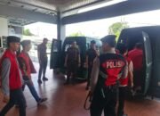 Polres Kotim Kawal Ketat Pemindahan 37 Tahanan ke PN Sampit, Pastikan Sidang Berjalan Aman