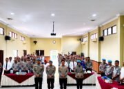 Kabid Propam Polda Kalteng Beri Arahan Personel Saat Gelar Supervisi di Polres Kotim