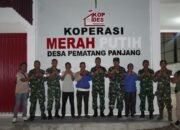 Komandan Kodim 1015/Sampit Dampingi Pamen Ahli Bidang Ideologi Politik Kodam XXII/Tambun Bungai Pada Kegiatan Monitoring Percepatan Pembangunan KDKMP dan Jembatan Garuda Kodam XXII/TB