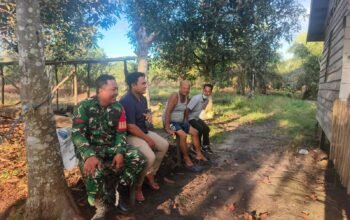 Babinsa Koramil 1015-09/Seruyan Hilir Melaksanakan Komsos Dengan Warga Binaan