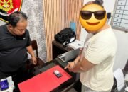Unit Reskrim Polsek Kota Besi Amankan, Seseorang Berinisilal MD Karena Menyimpan Sabu Didalam Dompet.