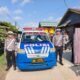 SAT LANTAS POLRES KOTIM BERIKAN PELAYANAN SAUDARA PADUKA ALM LASMINI.