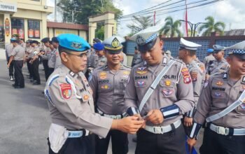 Tingkatkan Kedisiplinan Polres Kotim Laksanakan Gaktibplin Terhadap Personel