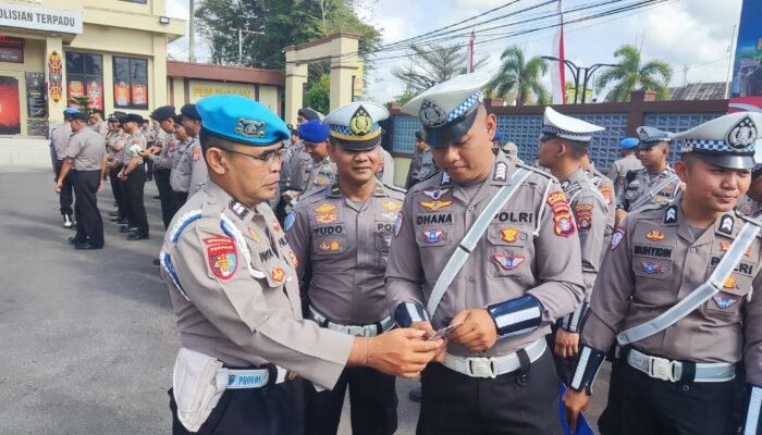 Tingkatkan Kedisiplinan Polres Kotim Laksanakan Gaktibplin Terhadap Personel