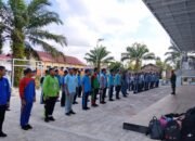 Bentuk Karakter Generasi Muda, Personel Kodim 1015/Sampit Melatih LKBB