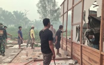 Meringankan Beban Warga, Sasaran Rumah Tidak Layak Huni Mulai Dibongkar Dalam Program TMMD